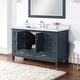 preview thumbnail 5 of 11, Altair Isla 60" Bathroom Vanity in Classic Blue with Countertop,no Mirror - 60 in.