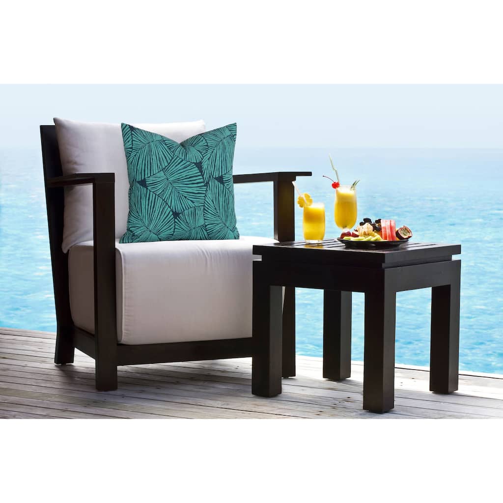 Siscovers Paradise Palm Solarium Indoor/Outdoor Throw Pillow