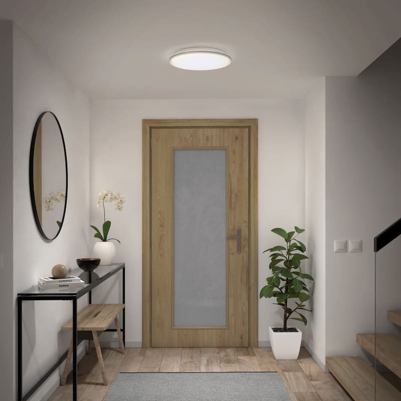 Artika Astrid 30W LED 16" Flush Mount Light With Remote Control