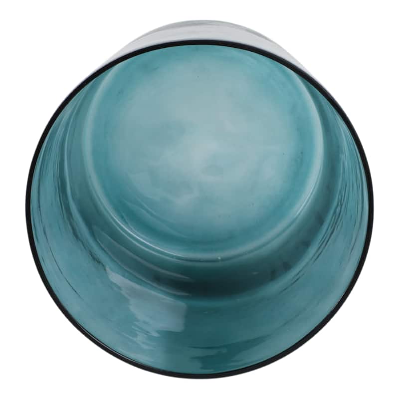 Decorative Glass Pillar Candle Holder With Modern Cylindrical Design