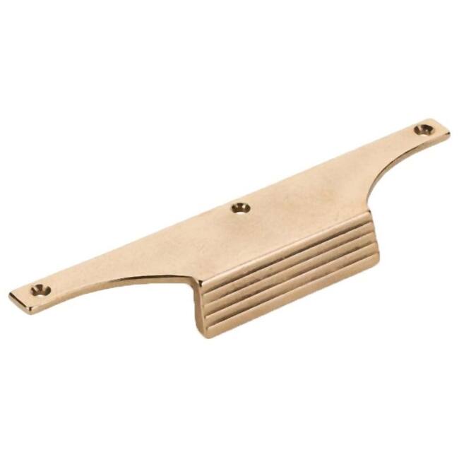 Schaub and Company Stradella 3.5" Center to Center Rustic Solid Cast - Natural Bronze