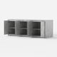preview thumbnail 16 of 15, 94.5” Extra Large Kitchen Island with Storage, Stone-Look Counter Height Island, Fully Assembled Modern Kitchen Furniture