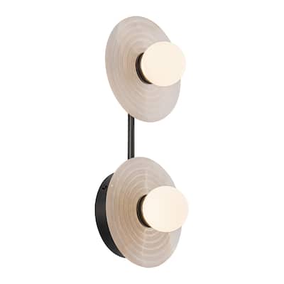 Alora Lighting WV346214 Dahlia 2 Light 6" Wide LED Vanity Light