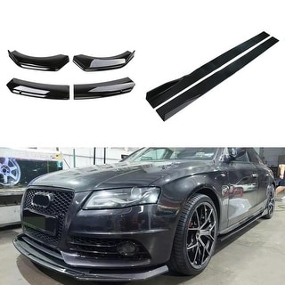 Car Front Bumper Lip Wrap Splitter Kit Automotive Air Dams Replacement