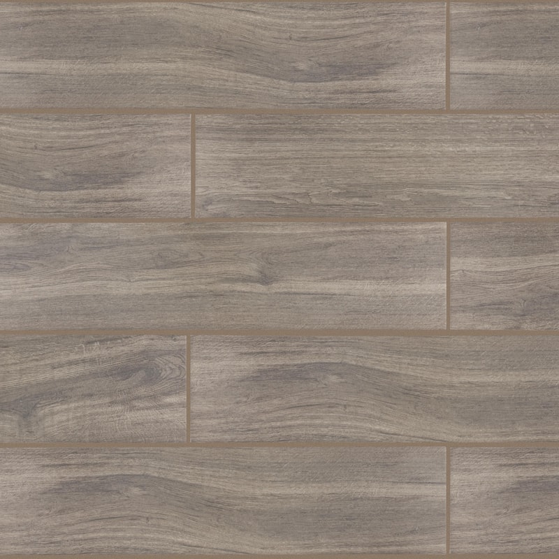 Merola Tile Llama Brown 8-1/2" x 35-1/2" Porcelain Floor and Wall Tile