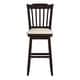 preview thumbnail 54 of 61, Eleanor Slat Back Wood Swivel Stool by iNSPIRE Q Classic