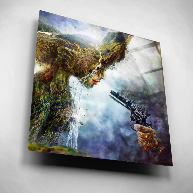 Epic Art 'Betrayal' by Mario Sanchez Nevado, Acrylic Glass Wall Art