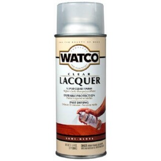 Shop Watco 63181 Lacquer Aerosol Clear Wood Finish 11 25 Oz Semi