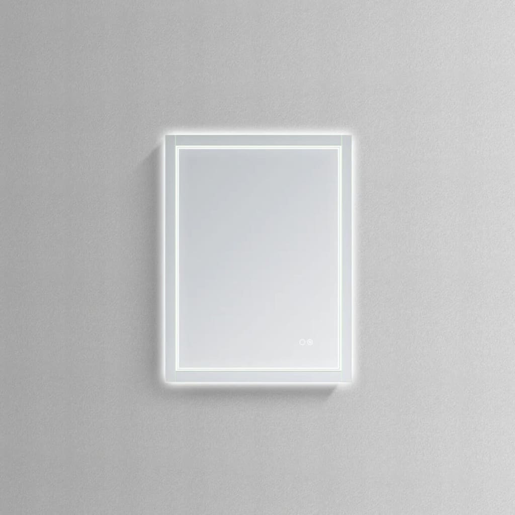 Modern Mirrors Altalune Wall Mountable Frameless LED Vanity Mirror with Defogger, Makeup Mirror for Bedroom, and Bathroom