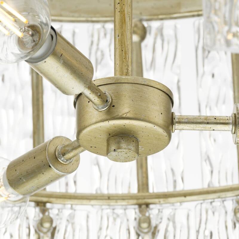 Progress Lighting P400367 Chevall 6 Light 25" Wide Ring Chandelier