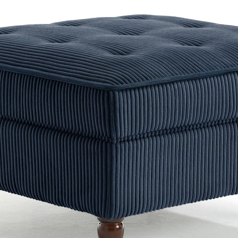 Madison Oversized Upholstered Corduroy Modular Sectional Sofa