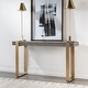 preview thumbnail 3 of 3, Uttermost Kea Contemporary Console Table - 60"W x 33"H x 15"D