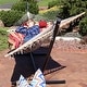 preview thumbnail 22 of 71, Sunnydaze Rope Hammock with 12-Foot Stand, Hammock Pad & Pillow
