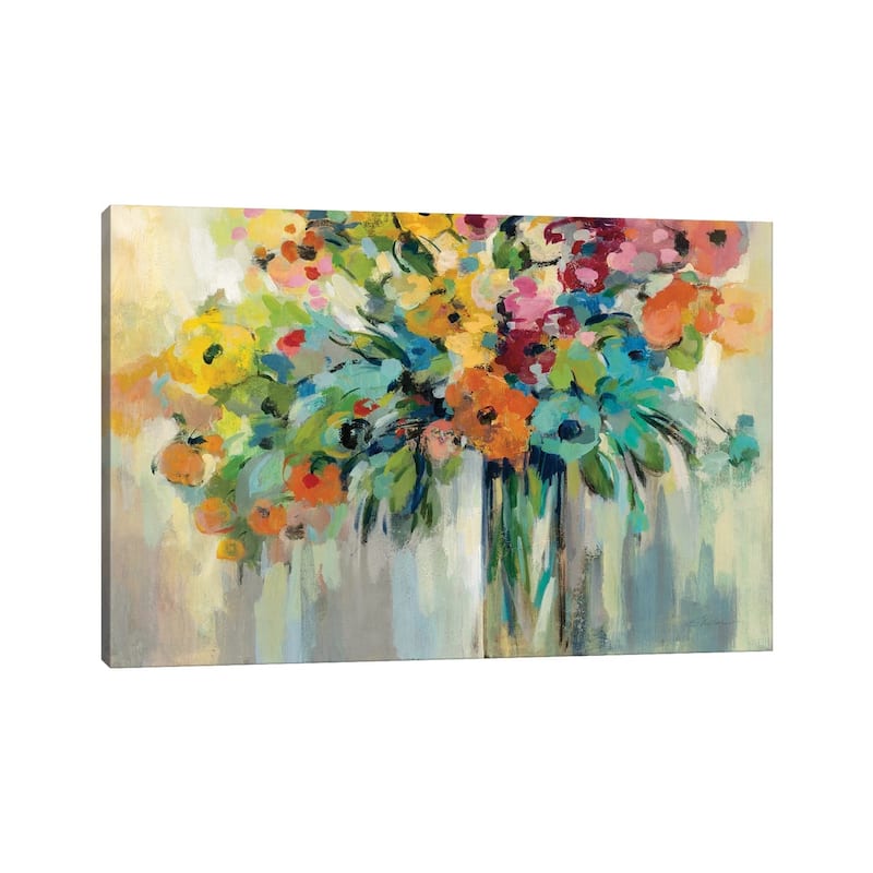 iCanvas "Cloud of Flowers" by Silvia Vassileva Canvas Print