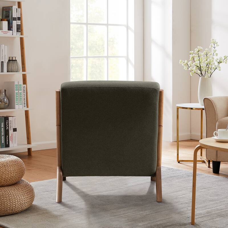 Aston Modern Solid wood Accent Chair