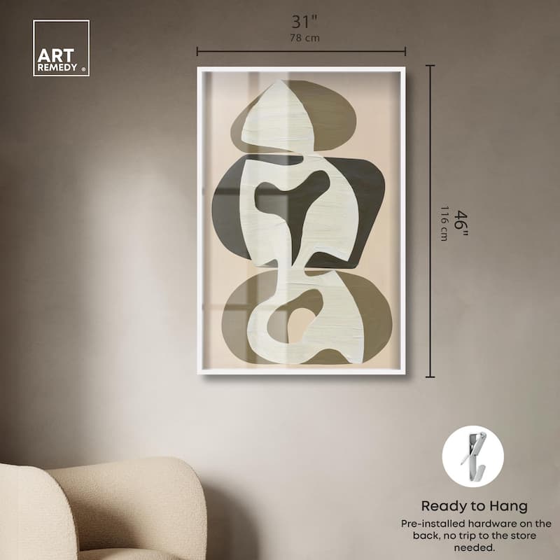 Shapes of Sage II Shadowbox by Art Remedy