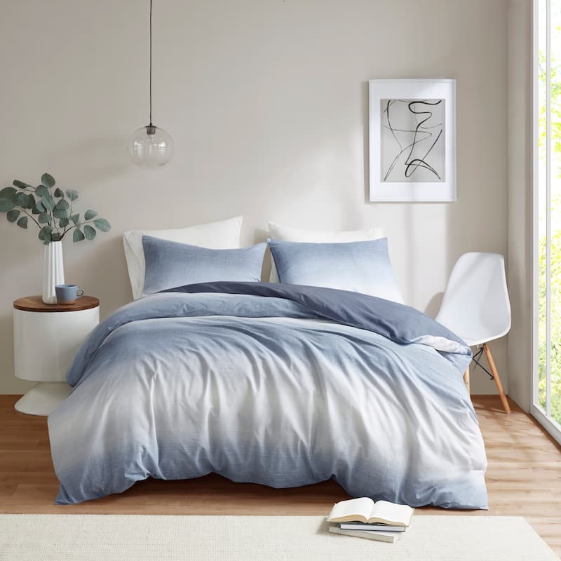 Croscill Casual Callista Blue 3 Piece Duvet Set