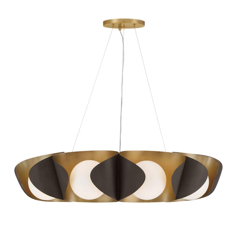 Minka Lavery 3779 Flare 9 Light 35" Wide Multi Light Pendant with