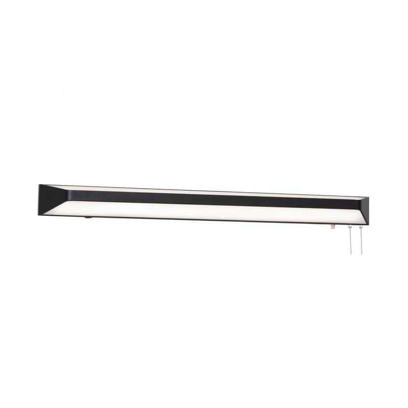 AFX CRYB48LAJEN Cory 48" Wide LED Overbed Light - Black / White