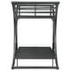 preview thumbnail 12 of 12, Stephan Contemporary Gunmetal Metal Frame Bunk Bed