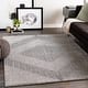 preview thumbnail 1 of 7, Carson Carrington Sturup Diamond-shaped Pattern Area Rug 2' x 3' - Grey