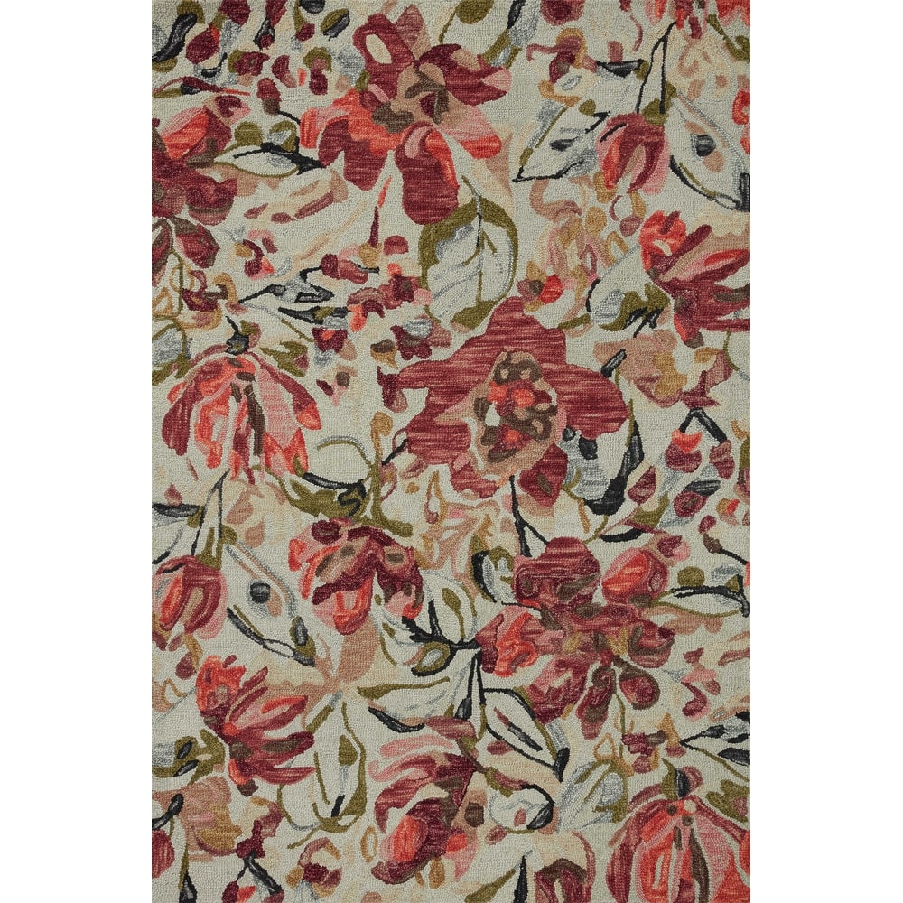 Alexander Home Evelyn Floral Bouquet Area Rug