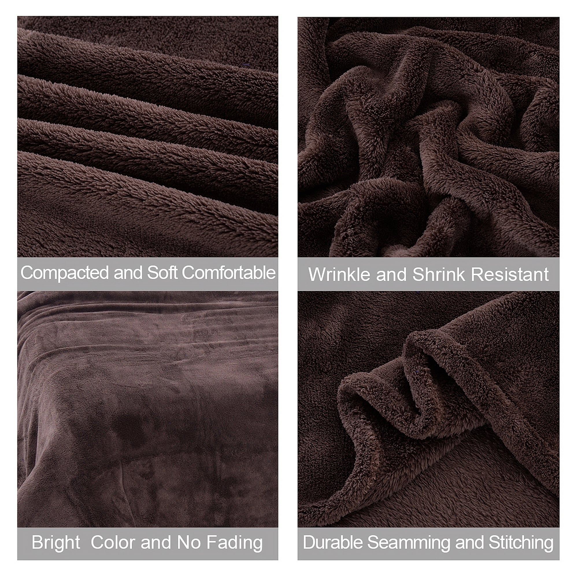 Luxury Soft Flannel Fleece Blanket for All Seasons  -image