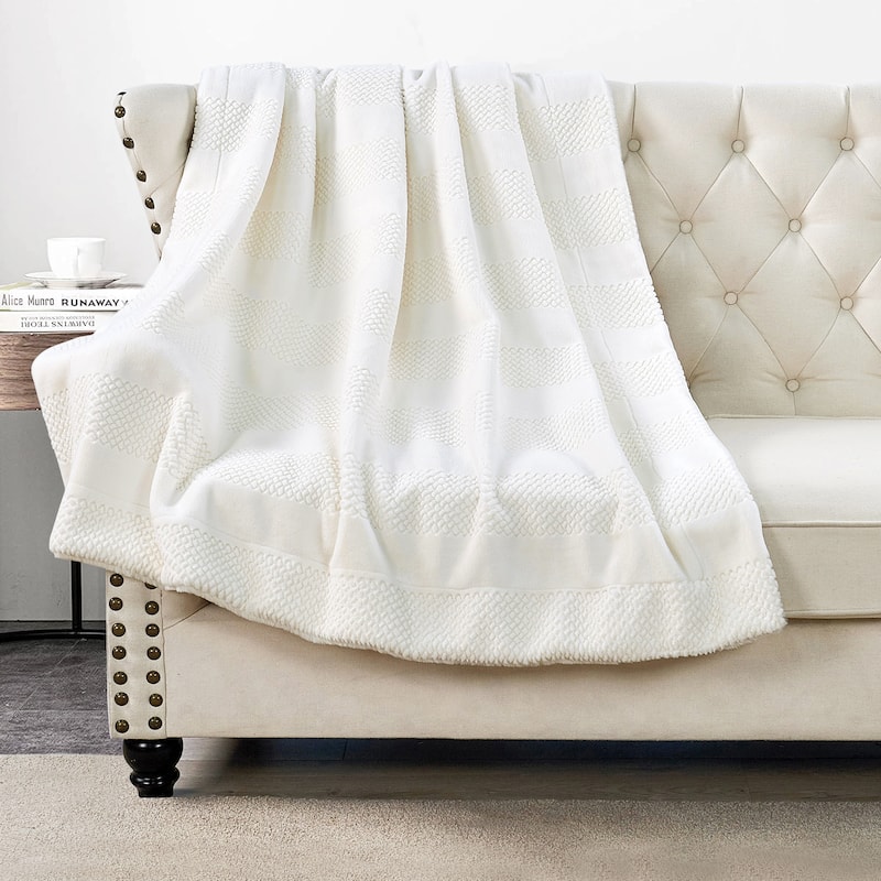 Home Soft Things SnowRabbit FauxFur Throw