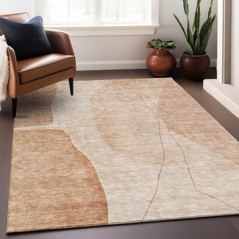 Premium Washable Super Soft Contemporary Mayfield Rug