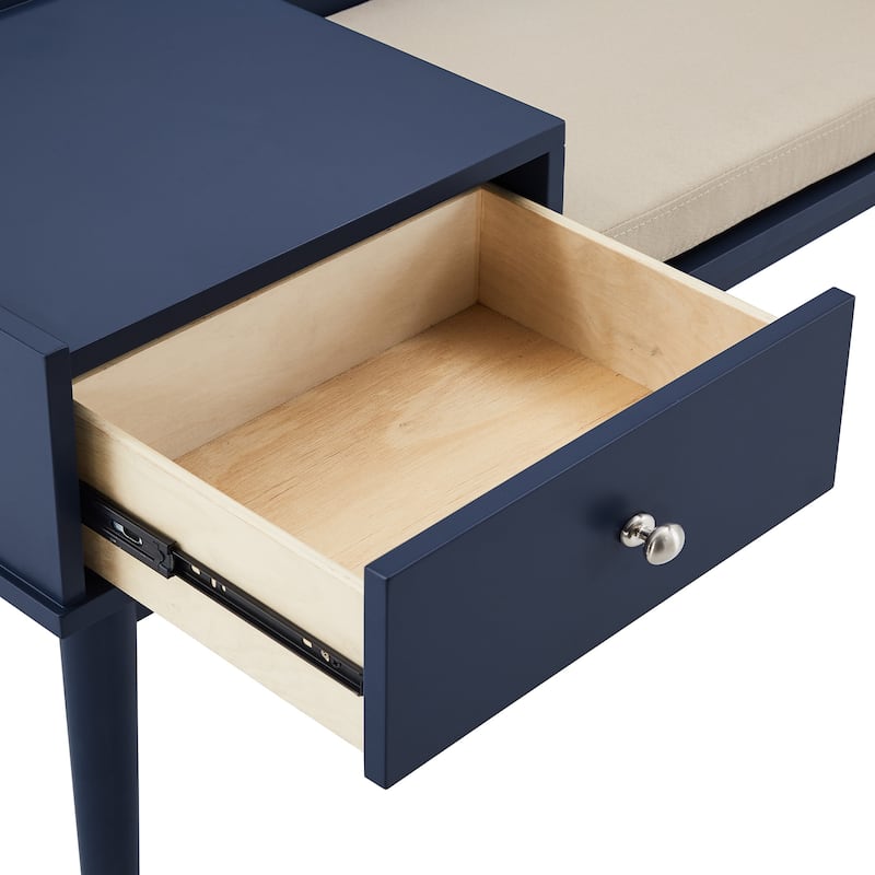 Niklas 1-drawer Cushioned Entryway Bench iNSPIRE Q Modern