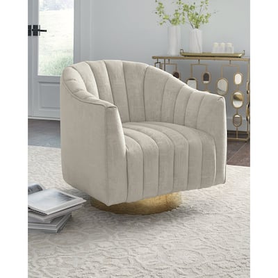 Penzlin Swivel Accent Chair - 30"W x 30"D x 31"H