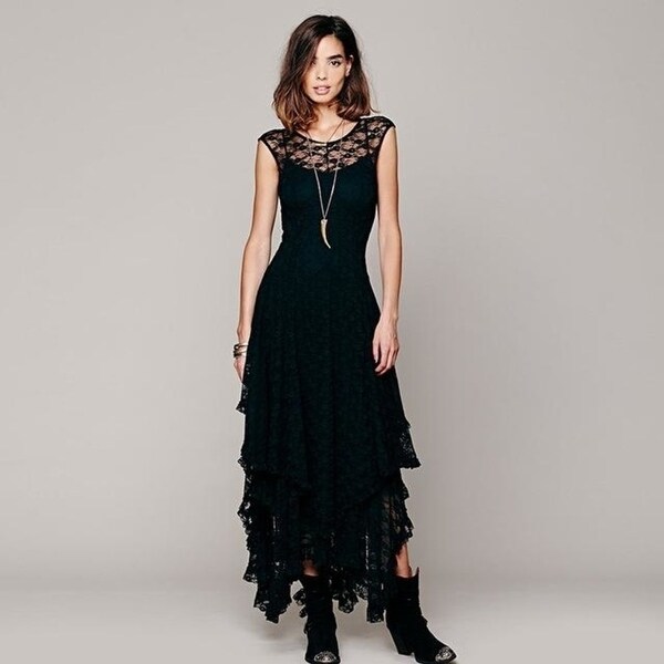 plus bohemian dress