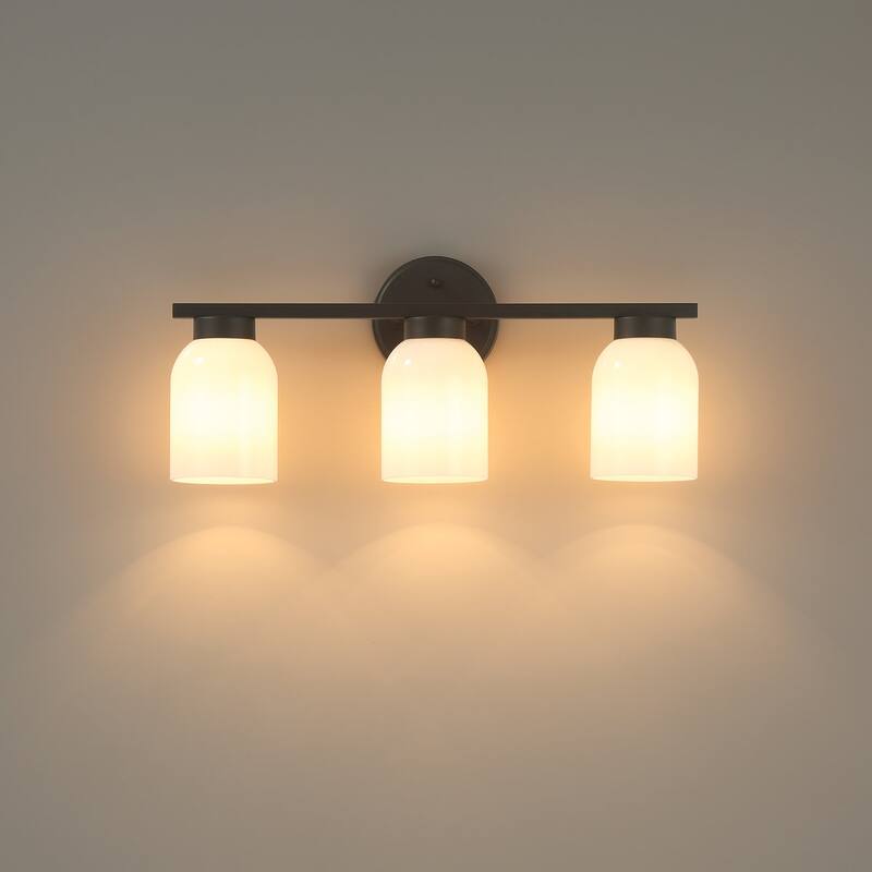 Acroma 3 - Light Dimmable Vanity Light Metal Bathroom Vanity Light - 3-light