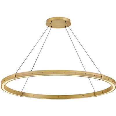 Fredrick Ramond FR41478 Althea 53" Wide Ring Chandelier