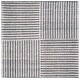 preview thumbnail 35 of 80, SAFAVIEH Handmade Natura Sumati Wool & Cotton Rug 6' Square - Ivory/Black - Square