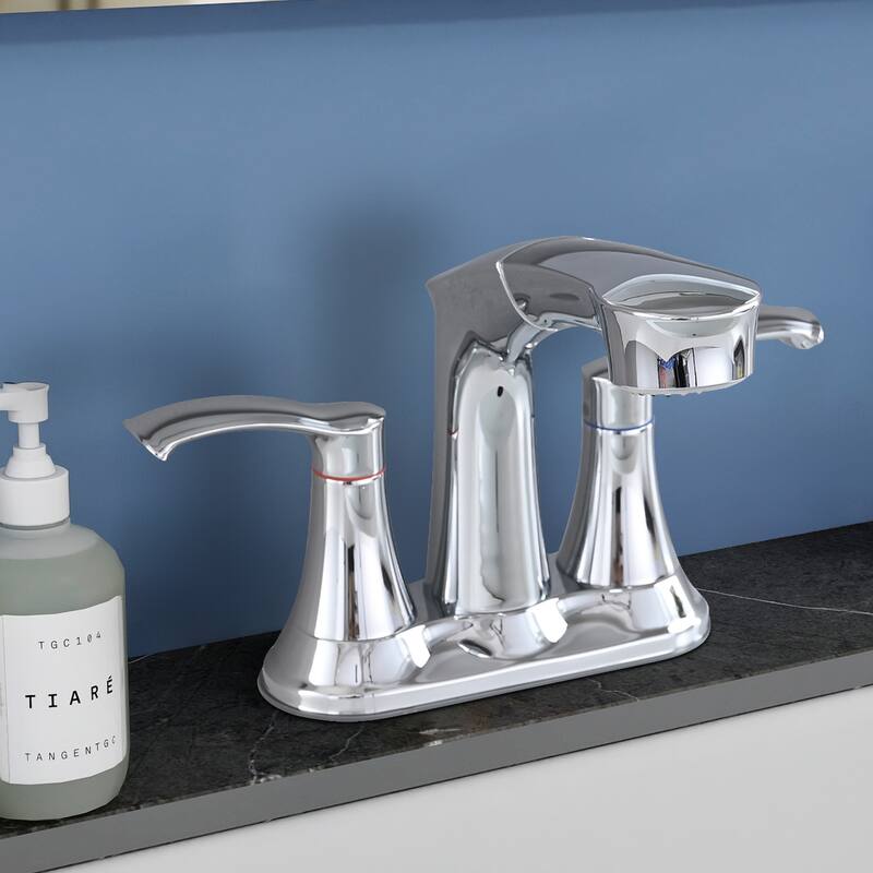 Topcraft Pull Down Two Handle Bathroom Sink Faucet