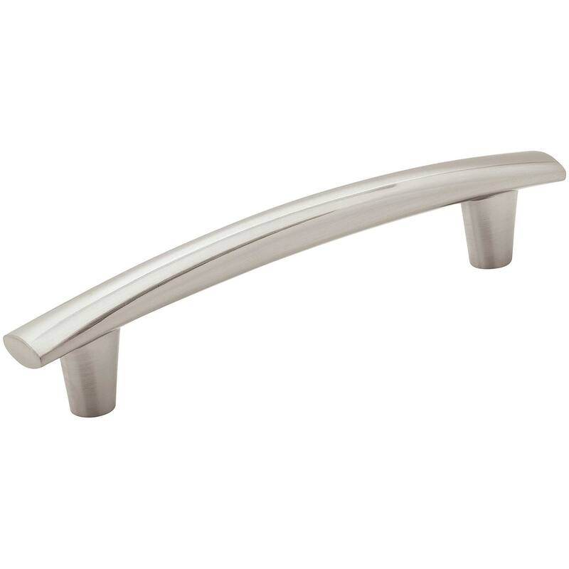Amerock BP37311 Willow 5-1/16" Center to Center Bar Cabinet Pull - Satin Nickel
