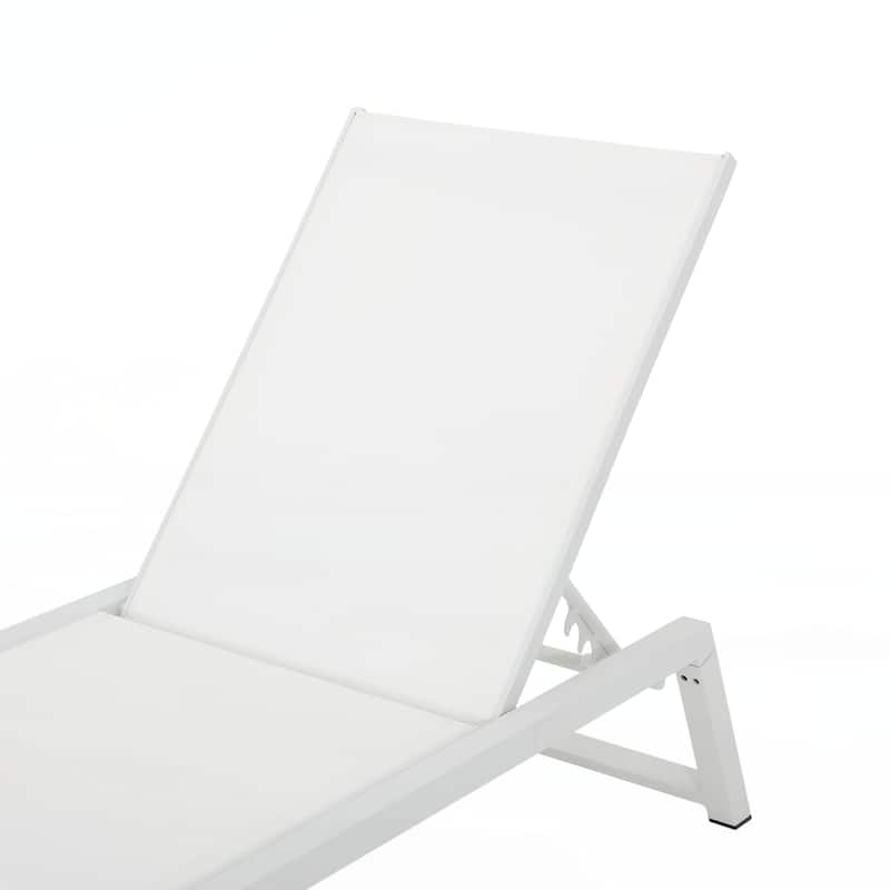 outdoor CHAISE LOUNGE ,White