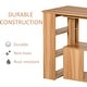 preview thumbnail 7 of 8, HomCom Modern L Shaped Rotating Computer Desk with Bookshelves