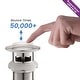 preview thumbnail 38 of 121, Luxury Solid Brass Single Hole Bathroom Faucet