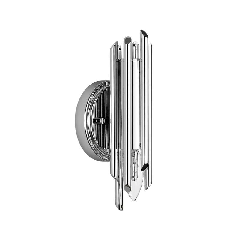 1-Light Modern Stylish Multiple Iron Tube Wall Lamp