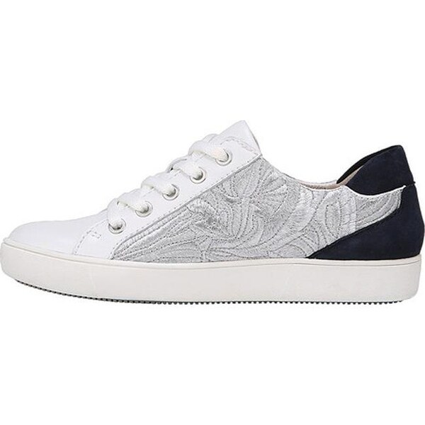 naturalizer white leather sneakers