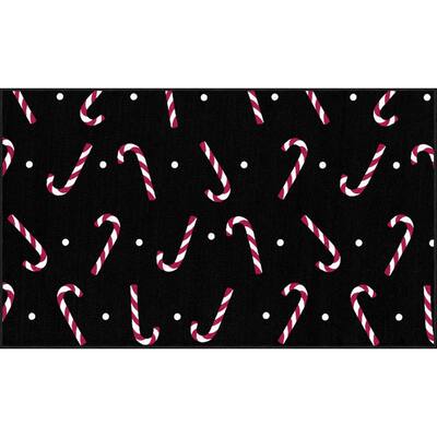 Mohawk Prismatic Candy Canes Area Rug