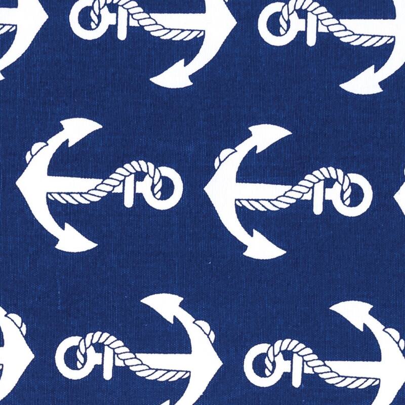 Beachy Anchor Cotton Placemat Set of 6 - Set of 6