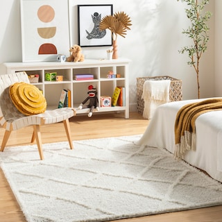 Livabliss Rodos Boho Trellis Plush Area Rug