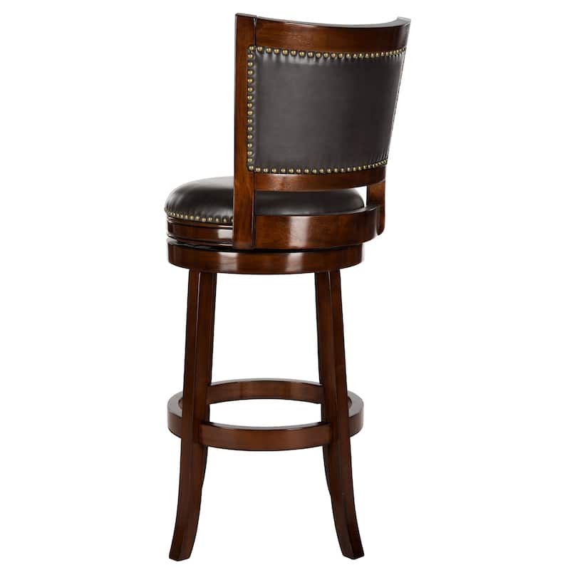 SAFAVIEH Kristina 29-inch Sierra Brown Bar Stool - 20.5" x 20.8" x 43.5" - 21Wx21Dx44H