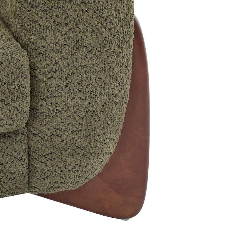 Alma Upholstered Boucle 3-Seat Sofa by Christopher Knight Home