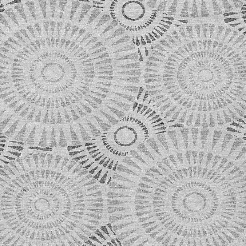 HomeRoots Geometric Transitional Rectangle Outdoor Rug