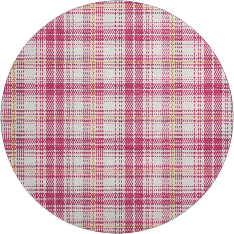 Premium Washable Super Soft Farmhouse Plaid Mayfield Rug