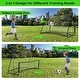preview thumbnail 6 of 10, 2-in-1 Portable Soccer Rebounder Net with Carrying Bag